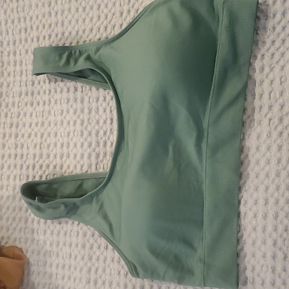 Auden Sage Green Sports Bra